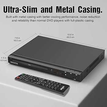 Amazon | Megatek(メガテック) DVDプレーヤー コンパクトDVD